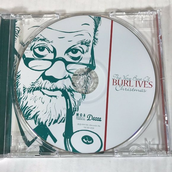 The Very Best of Burl Ives Christmas Music CD MCA Rudolph Red Nosed Reindeer - Picture 5 of 7